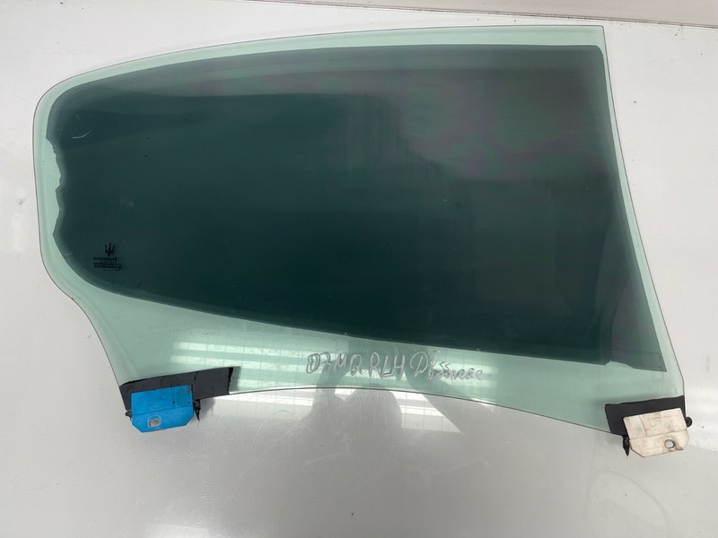 2007 Maserati Quattroporte M139 REAR LEFT DOOR WINDOW DUAL GLASS DOUBLE PANE OEM