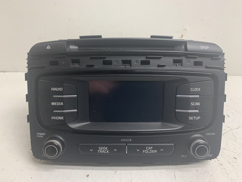 2016-2018 Kia Sorento Radio Stereo NON-NAV 96180-C6000WK CD Disc Satellite Oem