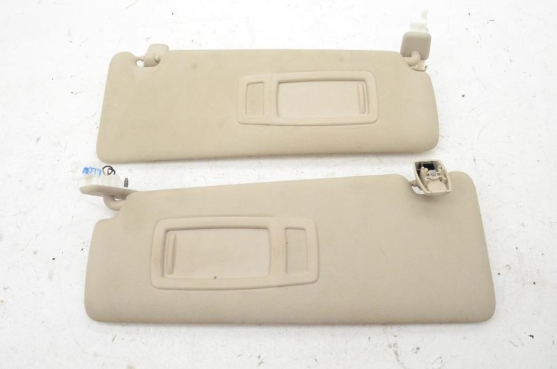 2014-2018 BMW 328d AWD Diesel Pair of Tan Sun Visors