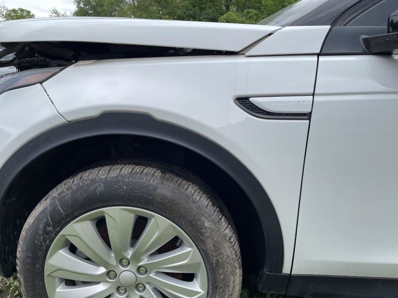2021 LAND ROVER DISCOVERY SPORT LEFT FENDER FUJI WHITE PC:1AA 37K S 55113