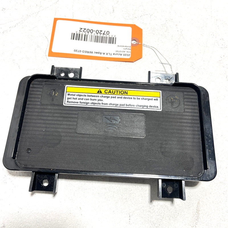 2018-2019-2020 ACURA TLX A-SPEC CENTER CONSOLE WIRELESS CHARGER UNIT MODULE OEM