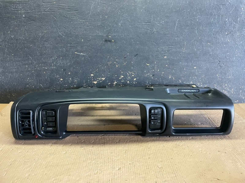 1994 to 1995 Dodge Caravan Dash Pad Instrument Cluster Trim Bezel Vent A2184
