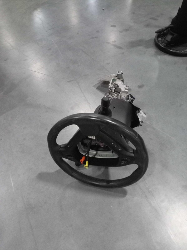 2016 INFINITI QX50 Steering Column OEM White 107K Mileage Power Tilt/Telescopic