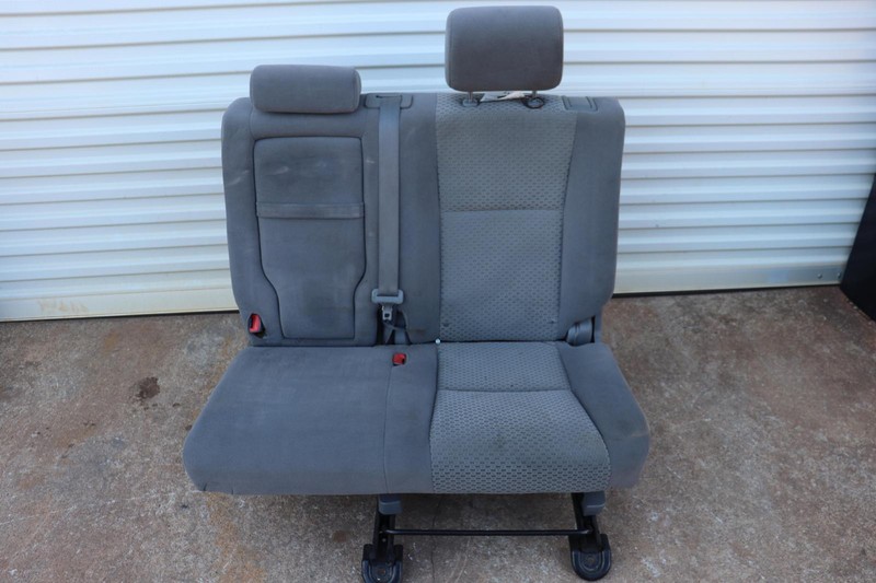 2007-2013 TOYOTA TUNDRA REAR SECOND 2ND ROW LEFT DRIVER SIDE SEAT CLOTH OEM