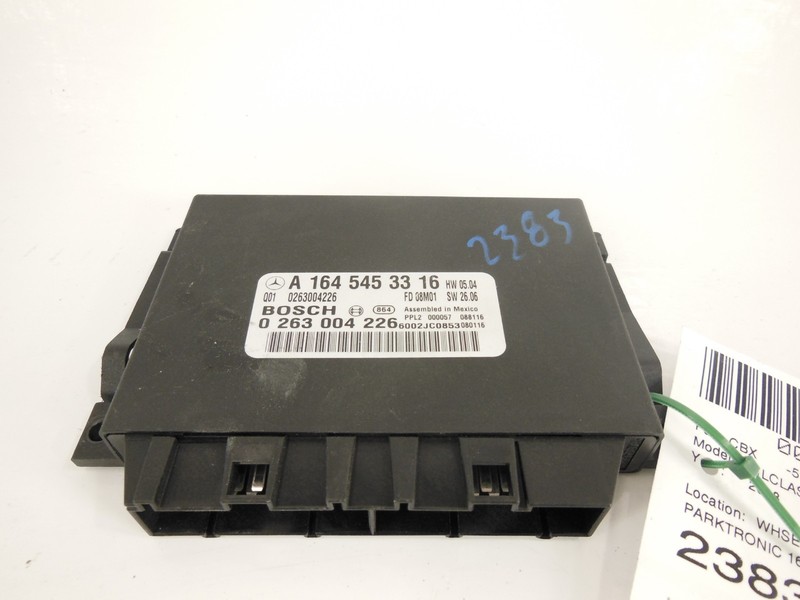 2008 2009 Mercedes-Benz GL450 Parktronic Driver Park Assist Control Module OEM