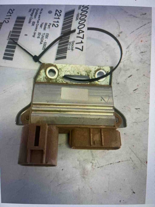 Air and Fuel Control (engine mounted) TOYOTA TUNDRA 12 13 14 15 16 17 18 19 20