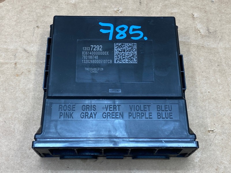 2021-2023 BUICK ENVISION HEADLIGHT HEADLAMP CONTROL MODULE OEM LOT785