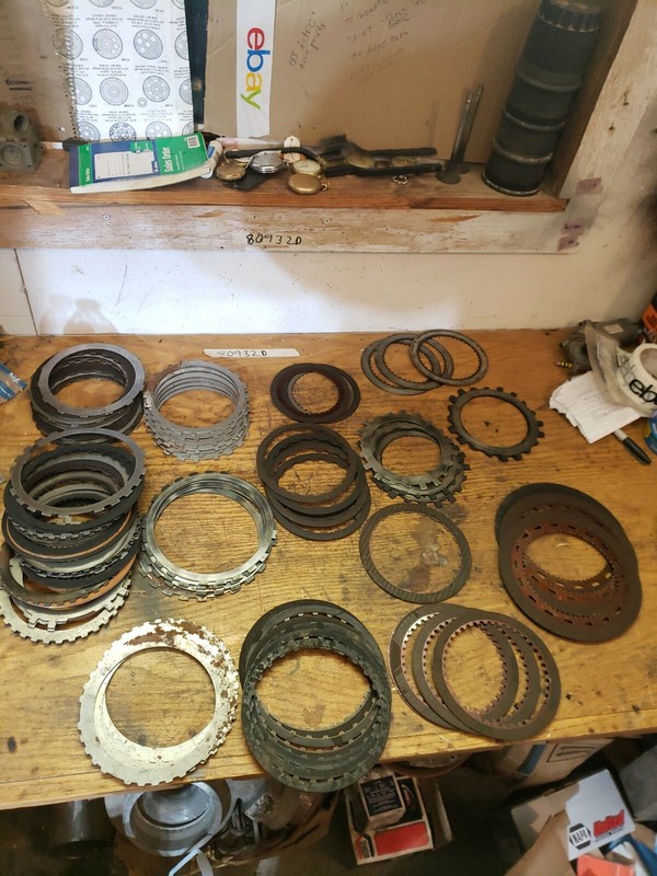 700R4 TransmissionSteel Clutch Plates & Wave Plate 1985 to early 87 #1