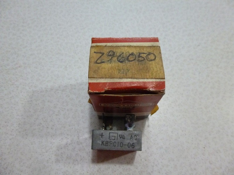 NEW BRIGGS AND STRATTON BRIDGE RECTIFIER 29-6050 FREE SHIPPING