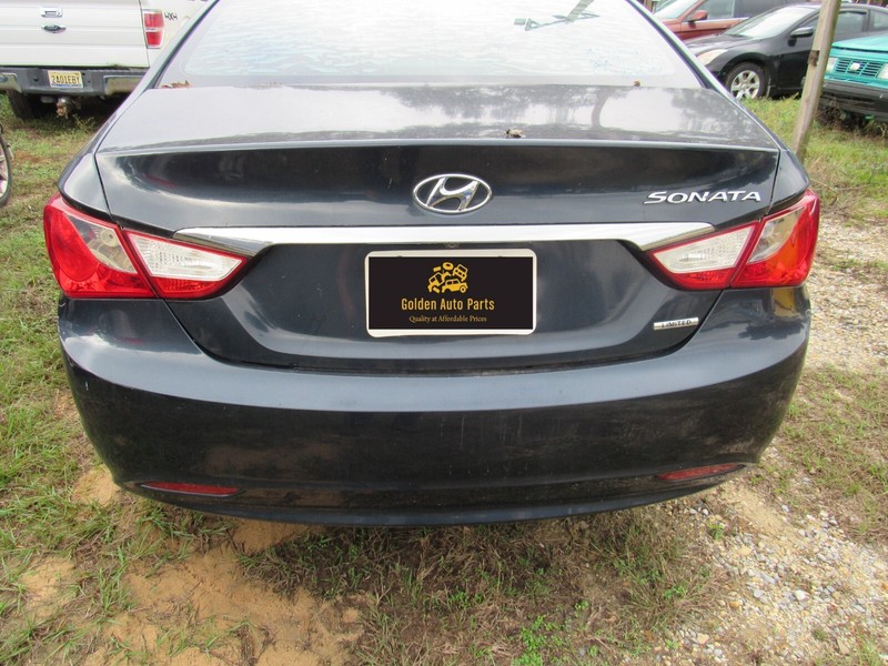 11-14 HYUNDAI SONATA VIN B, C 8TH DIGIT REAR DECKLID TRUNK LID W/ CAMERA BLUE T3
