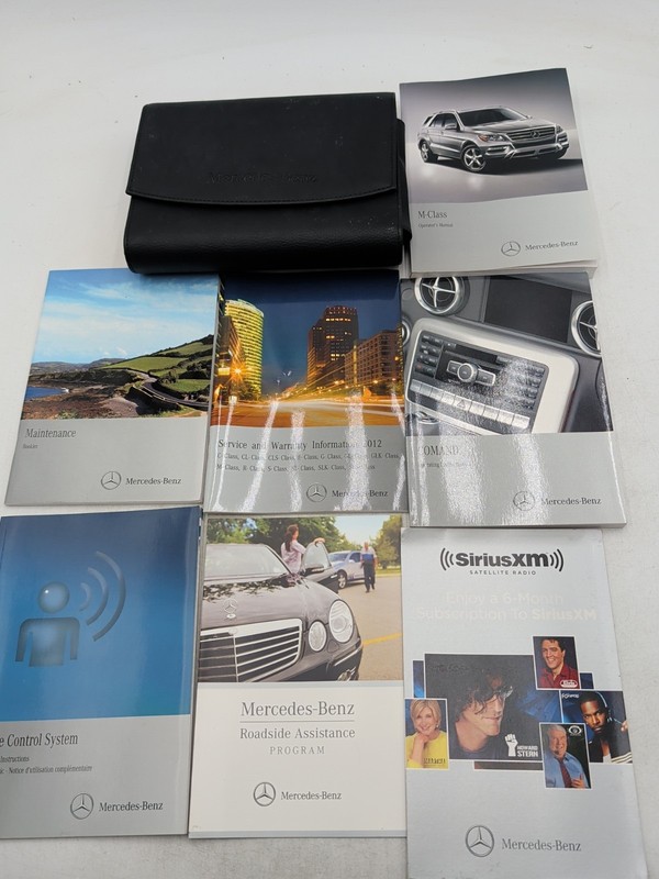 2012 MERCEDES-BENZ M CLASS Owners Manual Navigation With Case Free Shipping