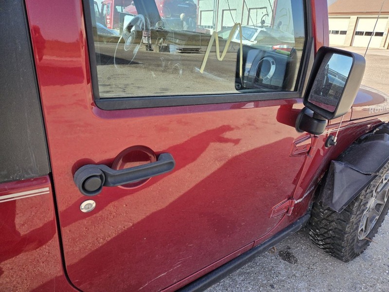 Passenger Front Door VIN W 6th Digit Jk Body Fits 11-18 WRANGLER 3601532