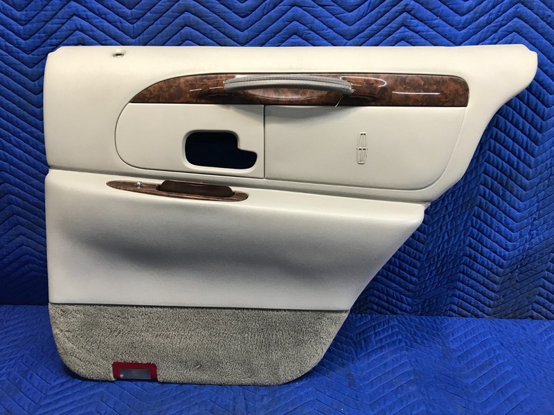 98-02 Lincoln TownCar Rear Right Passenger Interior Door Trim Panel Assembly OEM