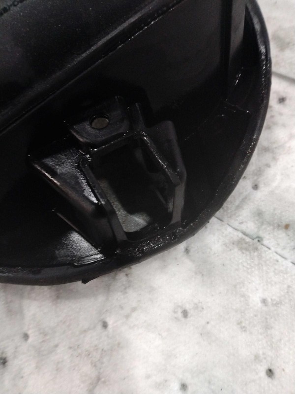 2011 Volkswagen CC Fuel Filler Door Silver Used OEM Part 6664117