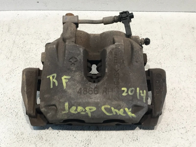 14-17 JEEP GRAND CHEROKEE 3.6L FRONT RIGHT PASS SIDE BRAKE CALIPER OEM
