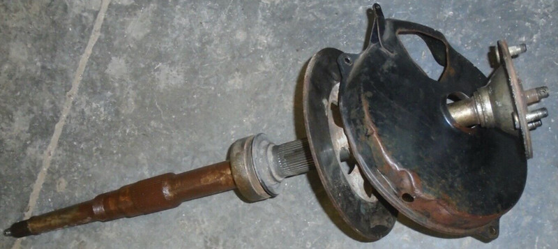 1986 YAMAHA YFM250 YFM 250 MOTO 4 ATV Rear Axle Bolt Shaft Spline Back Brake I2