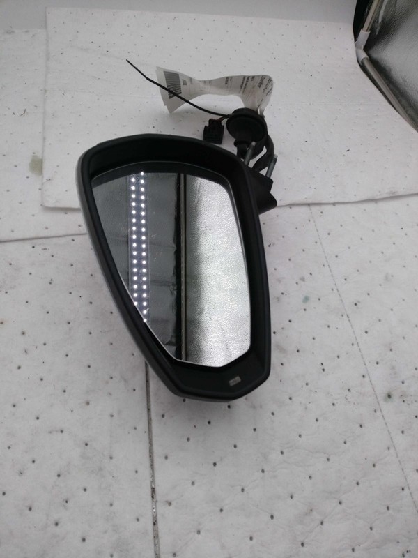 2015 AUDI A3 Left Door Mirror Assembly White OEM 46138 - Used, 195K Miles