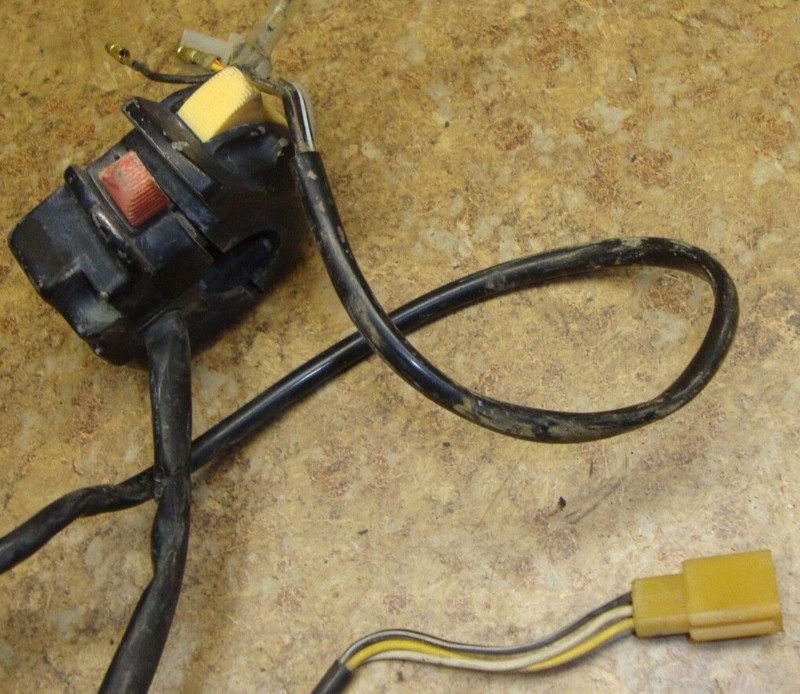 1989 Suzuki ATV LT250 LT 250 Quadsport Left Switches Controls Lights Run 89