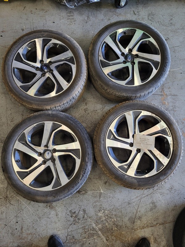 Used Oem SUBARU SET Wheel Rim 18" w/ Tire 225/50R18 18x7.5 for 2020 LEGACY