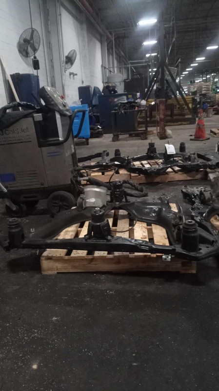Used Front Frame Crossmember fits: 2016 Nissan Maxima Front suspension AT CVT Fr