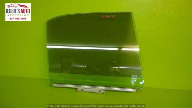 01 02 03 04 05 LEXUS IS300 PASSENGER RIGHT REAR WINDOW DOOR GLASS OEM 2058-64