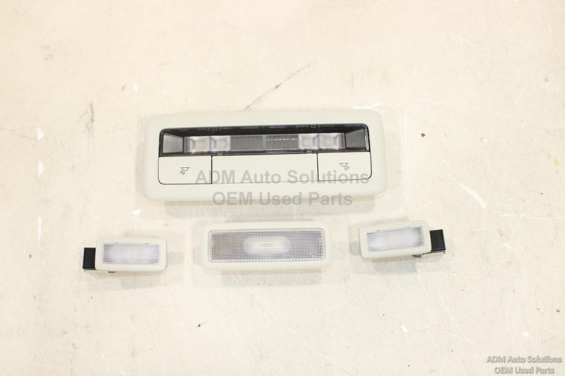 2024 - 2025 MAZDA CX-90 INTERIOR OVERHEAD ROOF DOME MAP LIGHT LAMP SET OEM