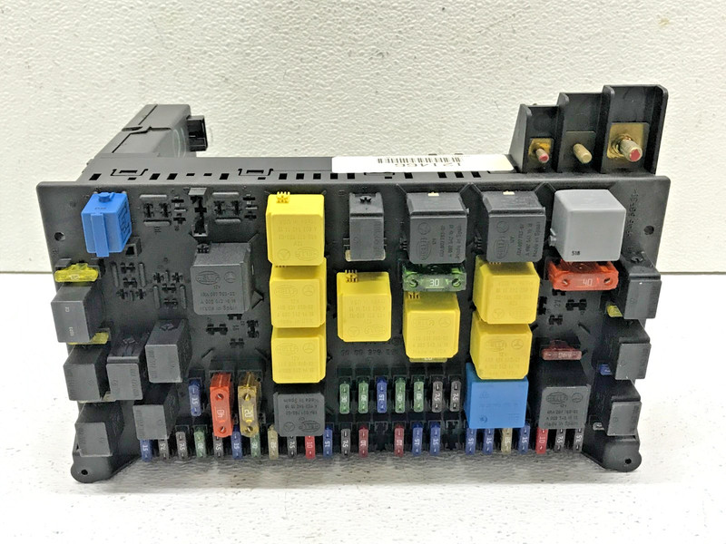 98-05 Mercedes W163 ML320 ML350 Main Fuse Box Relay Module Plate 1635450005 OEM