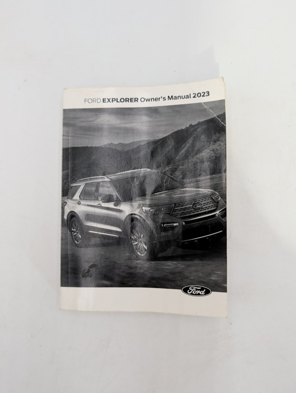 2023 Ford Explorer Owners Manual With Free Shipping