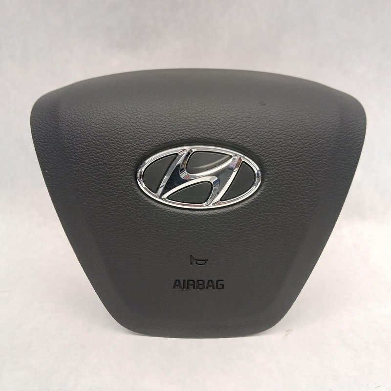 17-'18 HYUNDAI ELANTRA Left driver steering wheel Air Bag black OEM