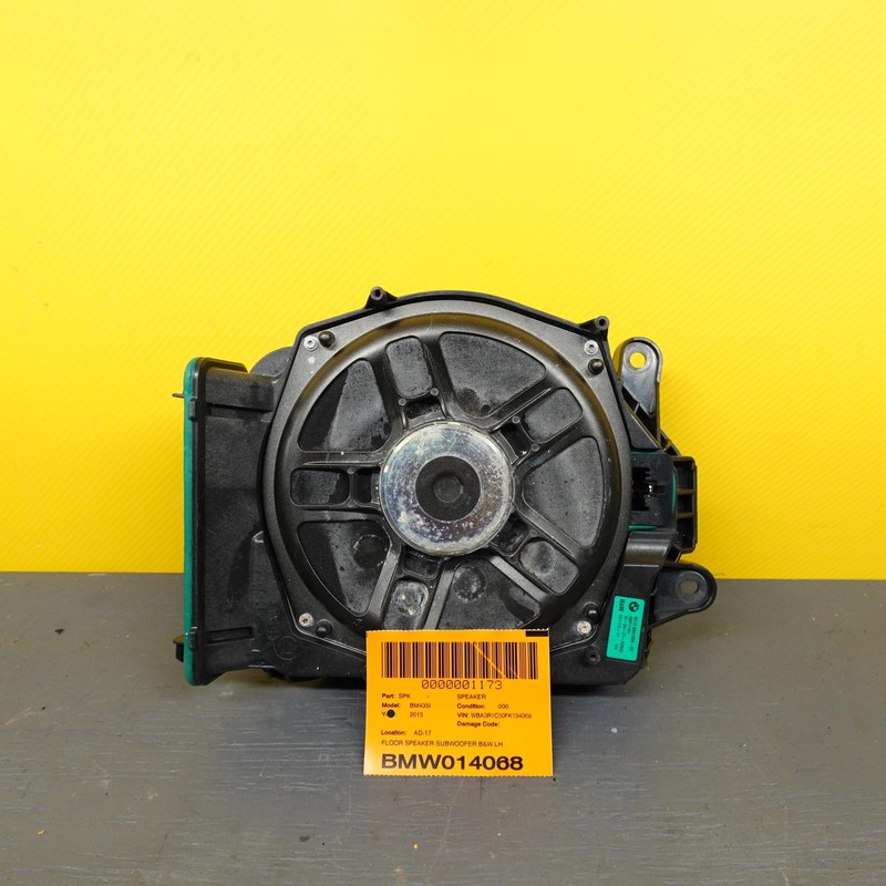 2014-2018 Bmw 435i F32 F33 F36 Floor Speaker Subwoofer B&w left