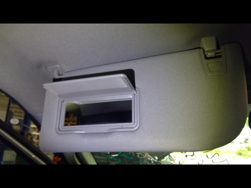 Driver Sun Visor Crew Cab With Illumination Fits 15-17 FORD F150 PICKUP 1609235