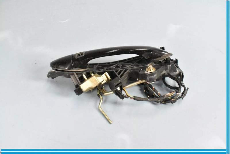 00-06 Mercedes W220 S600 S55 AMG Rear Right Side Exterior Door Handle Black OEM
