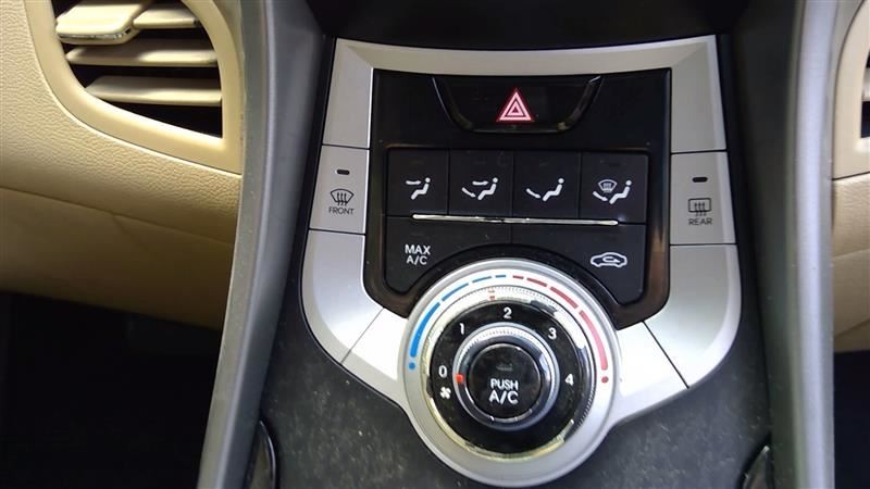 Temperature Control With AC Rotary Fan Knob Fits 11-13 ELANTRA 539589