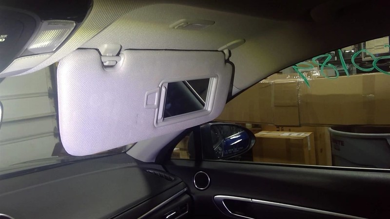 Passenger Right Sun Visor Without Panoramic Roof Fits 20-23 SONATA 1790106
