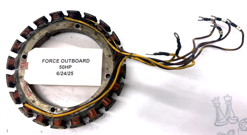 50 HP Force Outboard Model 507A90D USED F663095-3 STATOR