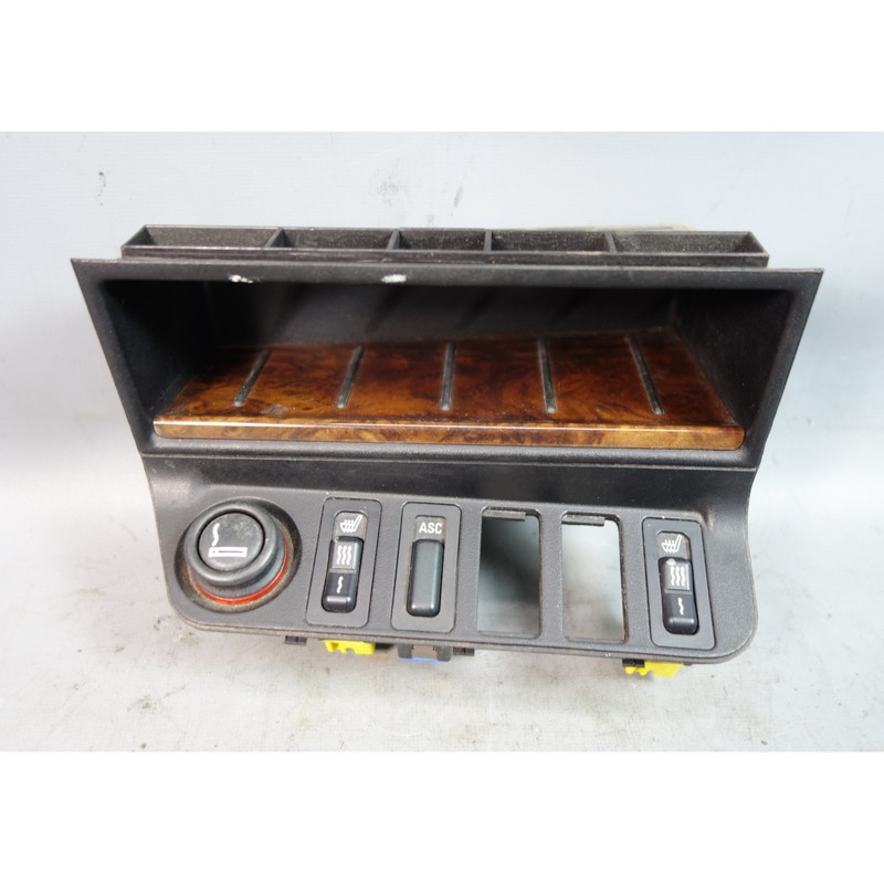 1992-1999 BMW E36 3-Series Center Console Cubby Wood Trim Insert OEM