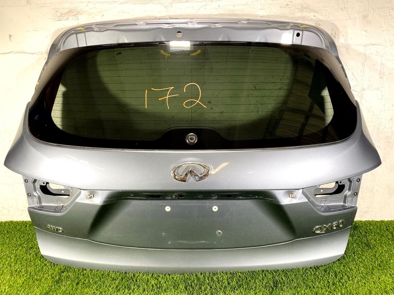 16-20 INFINITI QX60 REAR LIFTGATE TAILGATE BACK DOOR SHELL W/ GLASS BLUE RBP OEM
