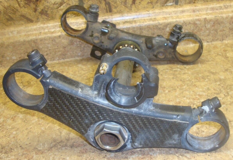 1999 Honda CBR600F4 CBR 600 F4 CBR600 Triple Tree Fork Clamp Mount Bracket 99