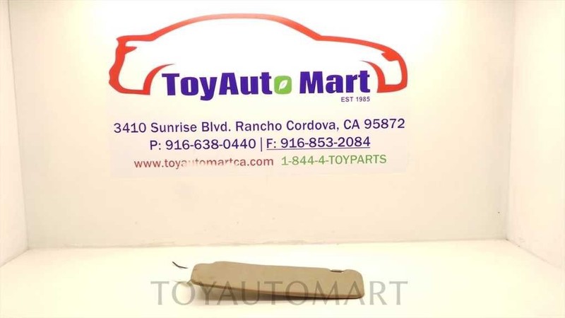 90-95 TOYOTA 4RUNNER PASSENGER SIDE SUN VISOR