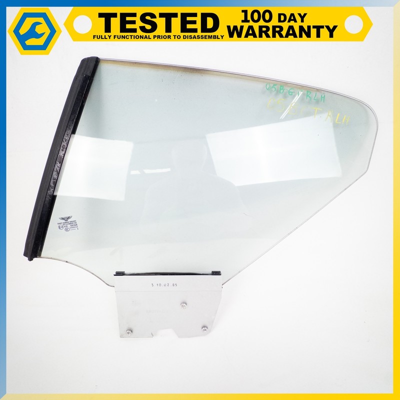 03-10 BENTLEY CONTINENTAL GT COUPE REAR LEFT SIDE QUARTER WINDOW GLASS OEM