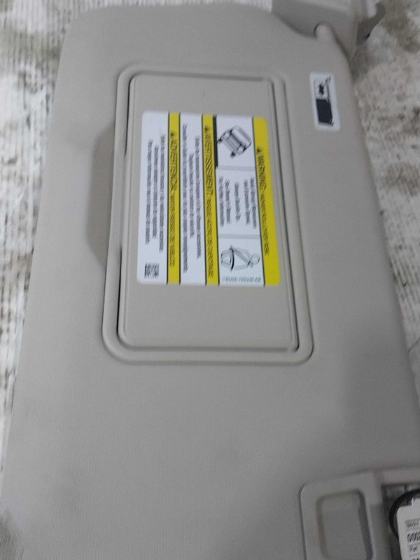 2020 Ford Escape Grey Sun Visor OEM Used 701942 91000 Miles