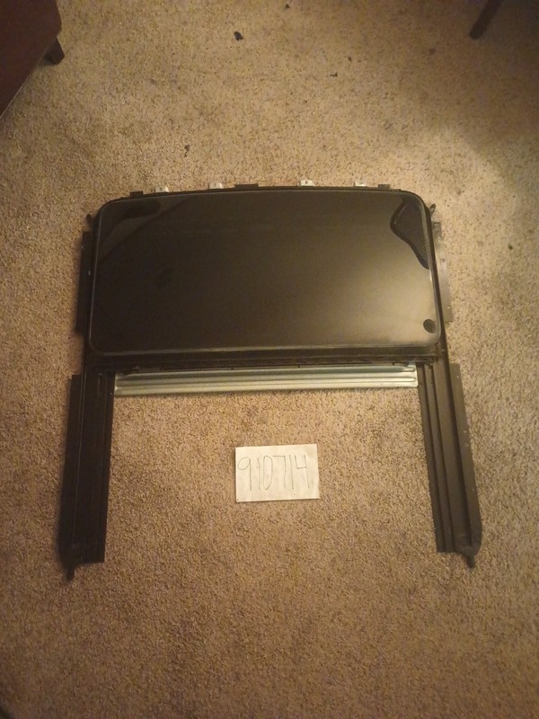 98-05 Mercedes W163 ML500 ML350 ML320 Top Upper Sun Roof Sunroof Rail Assembly