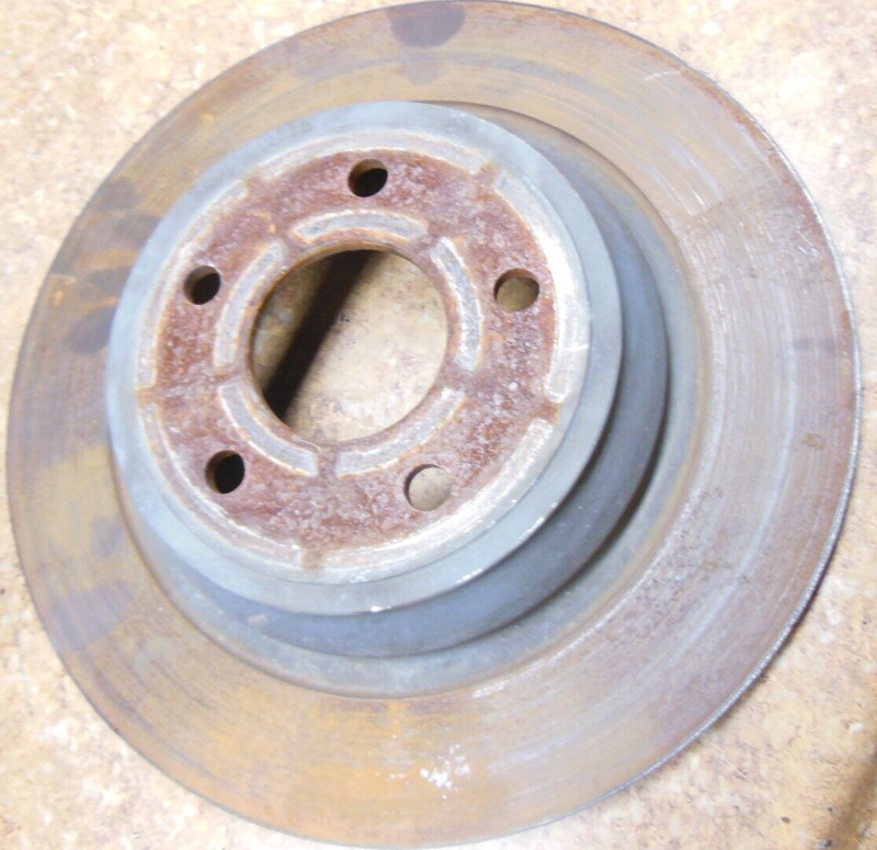 2016 Ford Fusion 2.5L 2.5 L Rear Back Disk Brake Rotor Right Left Wheel Rim 1.5L