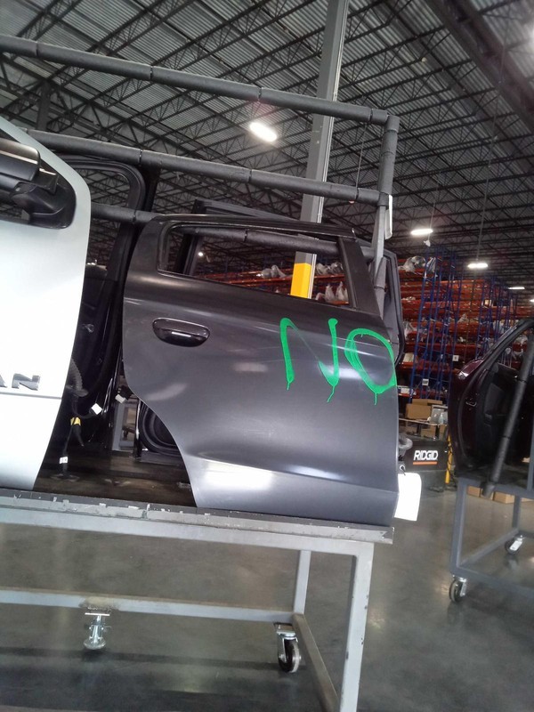 2015 Mitsubishi Mirage Used Rear Right Door 4DR HTBK OEM Part #7670341