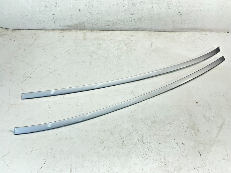 12-17 BMW F13 6 Series Coupe Left & Right Roof Rail Moulding Trim Strip Set OEM✅