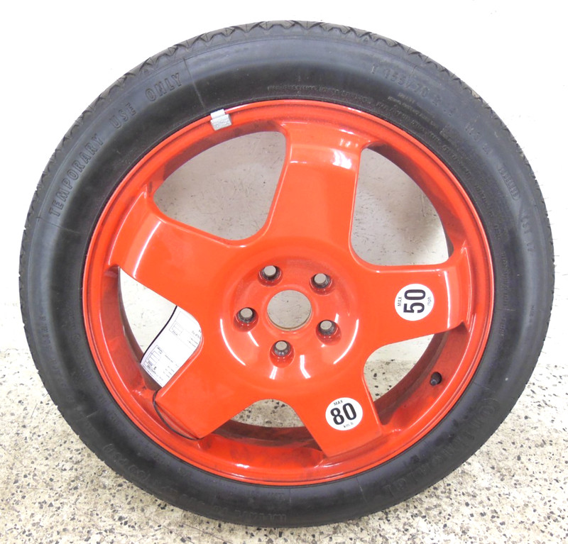 2006 Bentley Continental Flying Spur 19x4.5 Emergency Spare Tire 155/70 R19 OEM