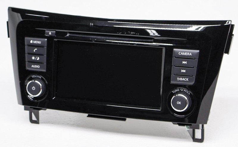 OEM Nissan Rogue Sport Radio Media Display Deep Scratches