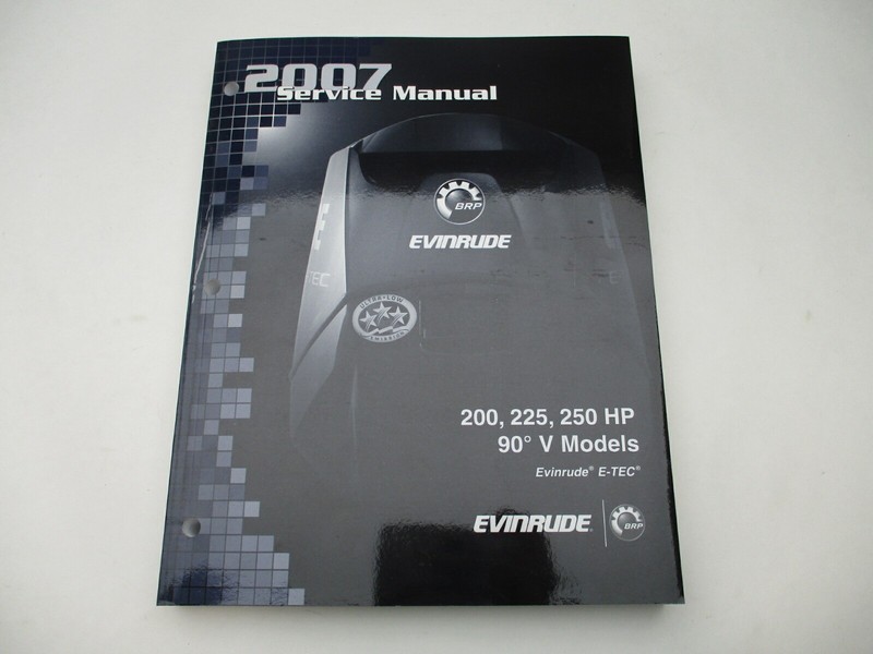 5007215 BRP Evinrude Outboard Service Repair Manual SU E-TEC 200-250 HP 2007