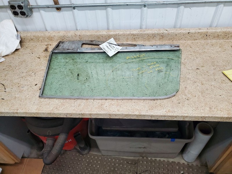 Front Door Glass Convertible Fits 64-66 THUNDERBIRD 308033
