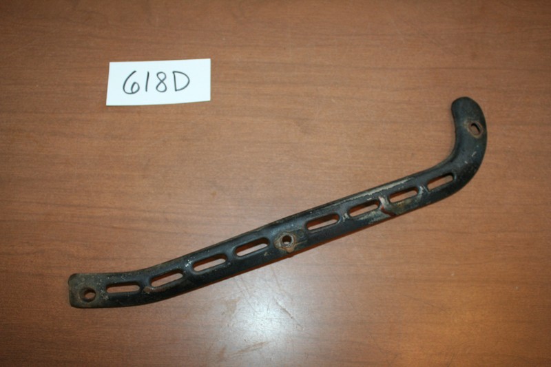 1986 Honda TRX 125 Exhaust Header Pipe Shield Guard Trim OEM 86 A